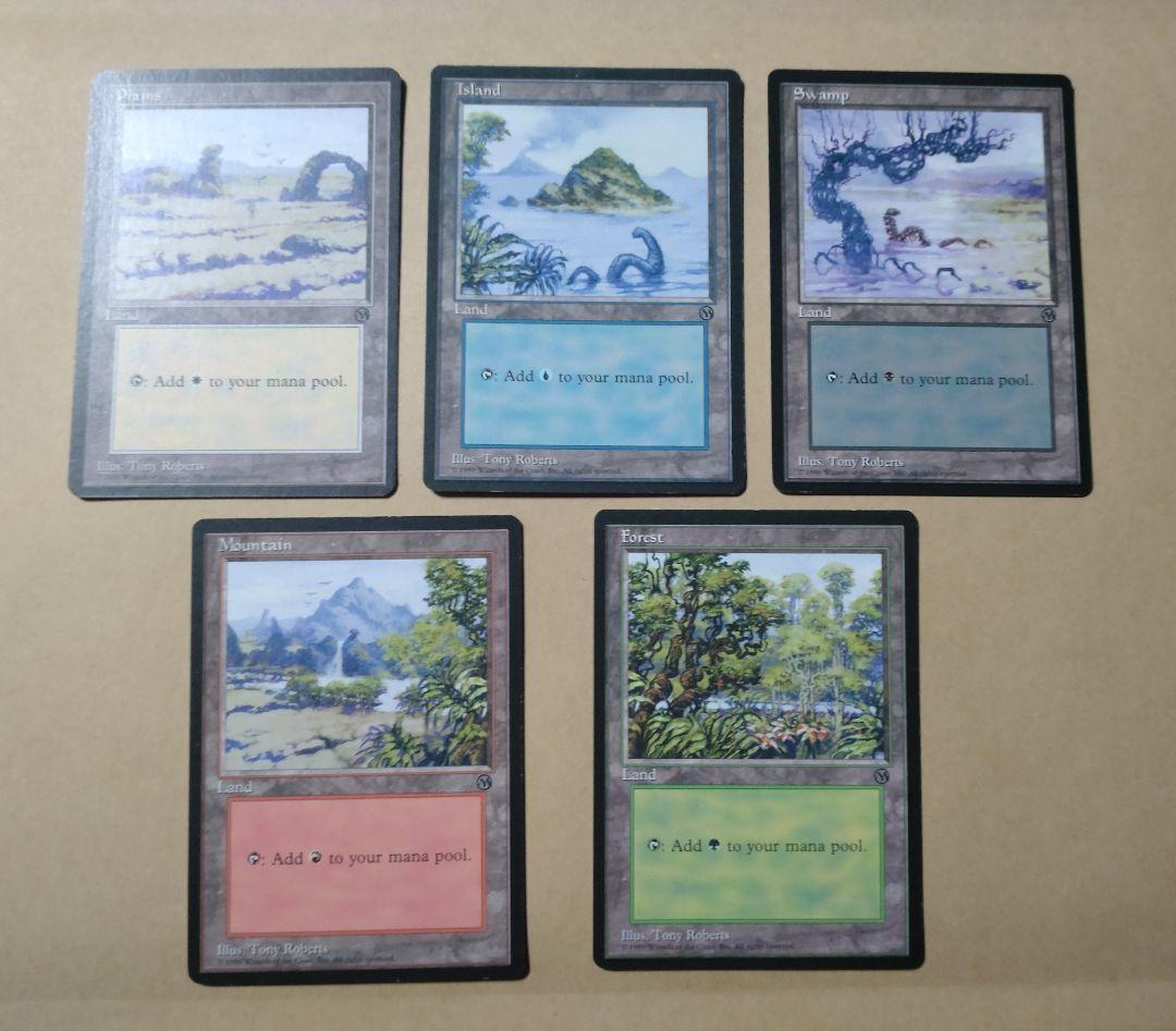 MTG 初代アリーナランド 5種セット