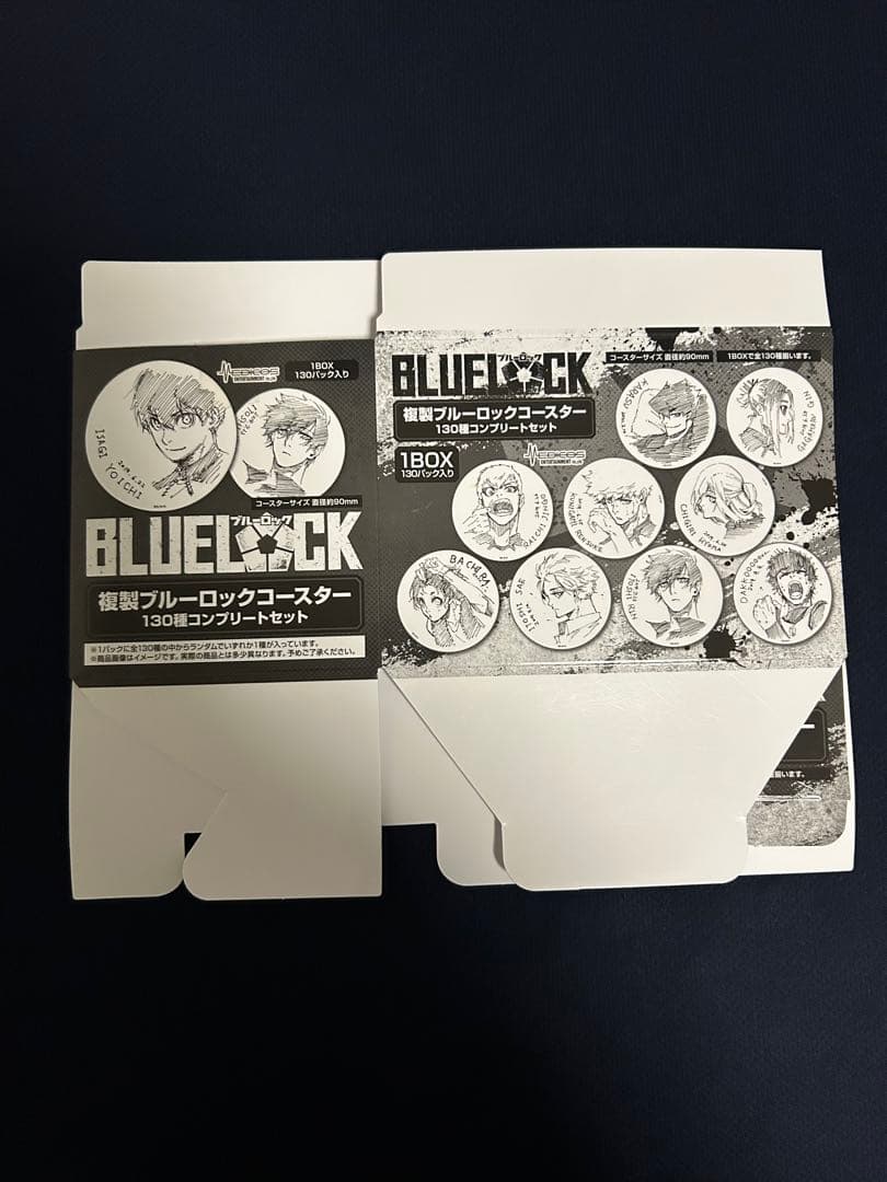 ブルーロック 原画展 タワレコ コースター 130種コンプリートセット 開封済