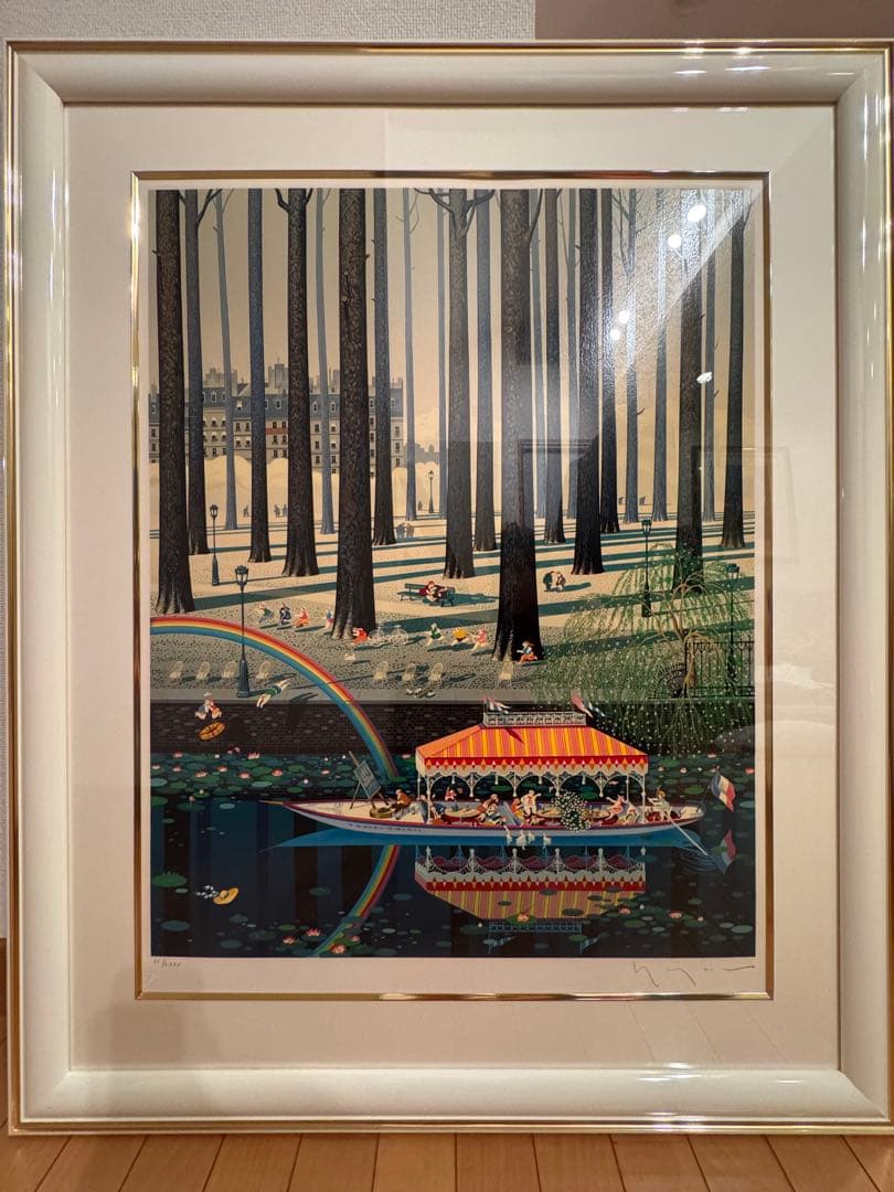 ヒロヤマガタ　レインボー　シルクスクリーン