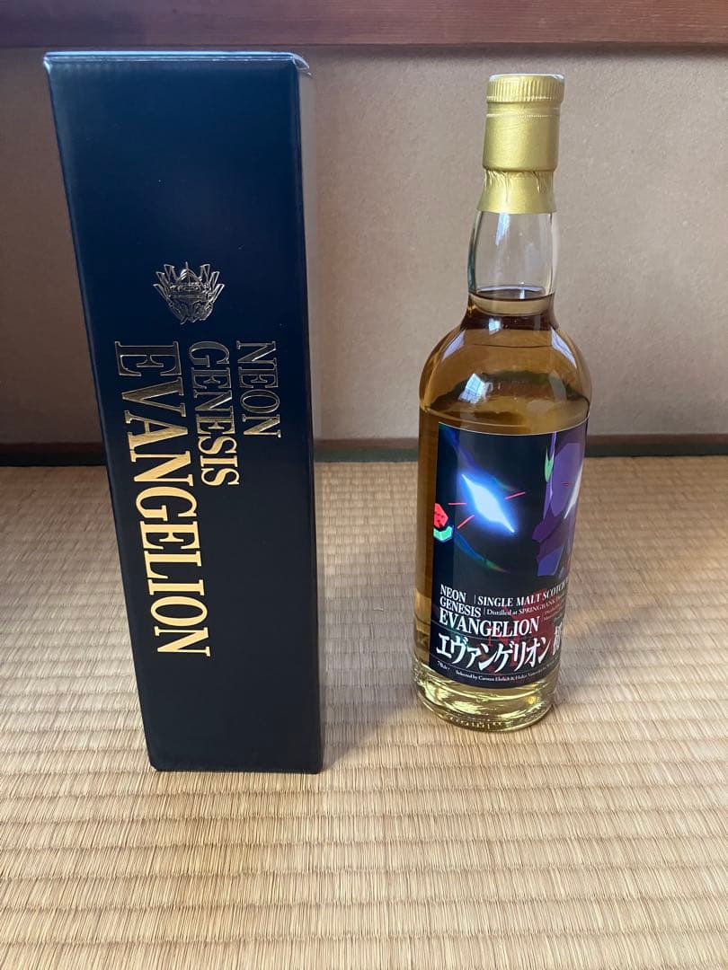 【限定品】新世紀エヴァンゲリオン　ウイスキー　3本セット