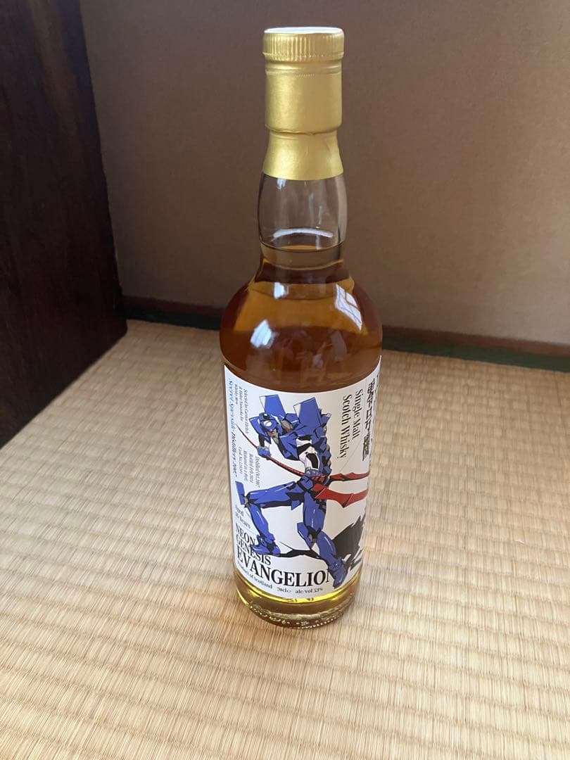 【限定品】新世紀エヴァンゲリオン　ウイスキー　3本セット