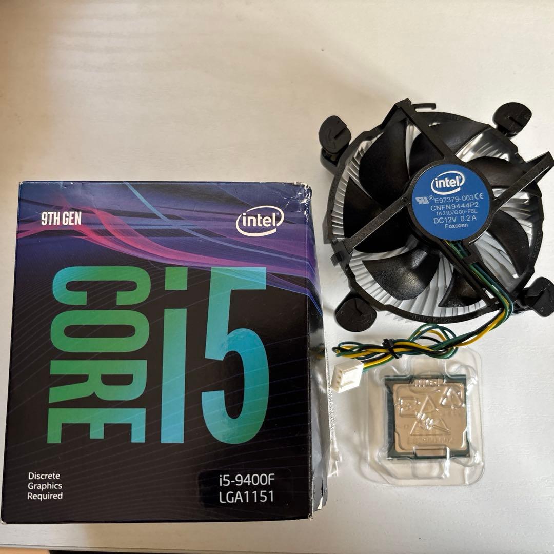 Intel Core i5-9400F（純正ファン付き）