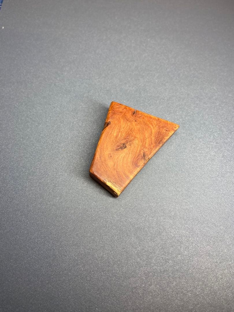 (山田オフコース)工房楔　花梨紅白こぶ杢シャープペン0.5ミリ おまけ付き