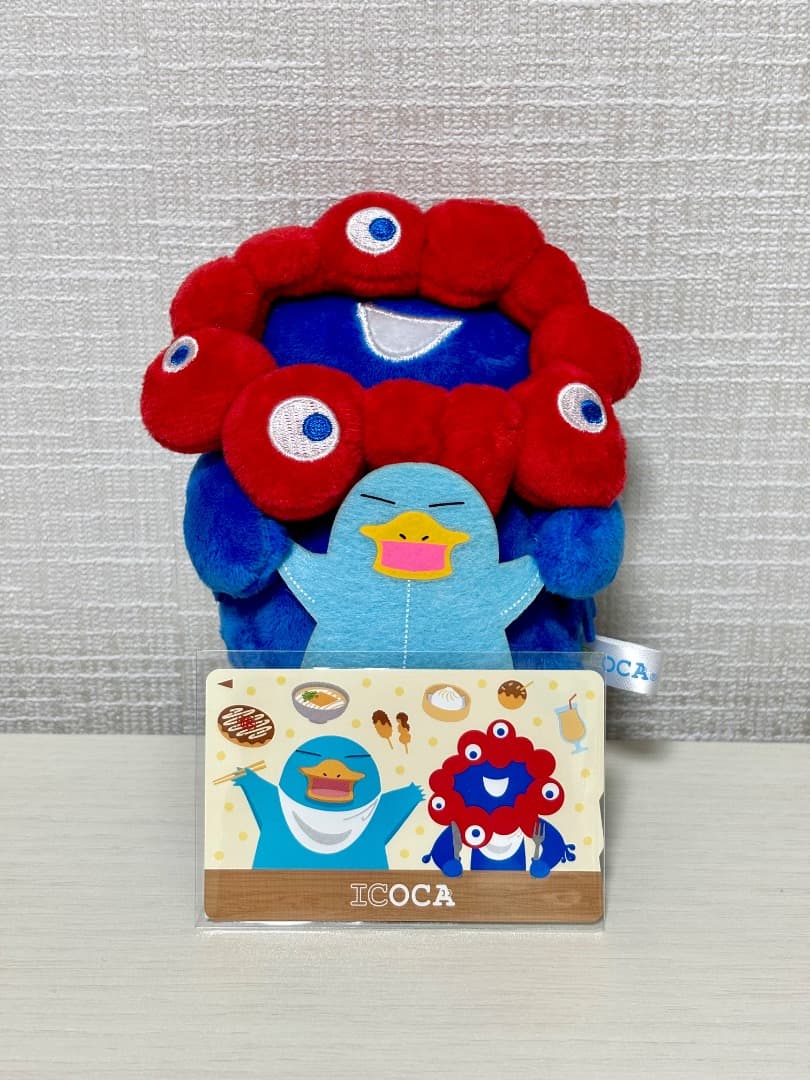 大阪万博 ICOCA ぬいぐるみパスケース ミャクミャク EXPO2025
