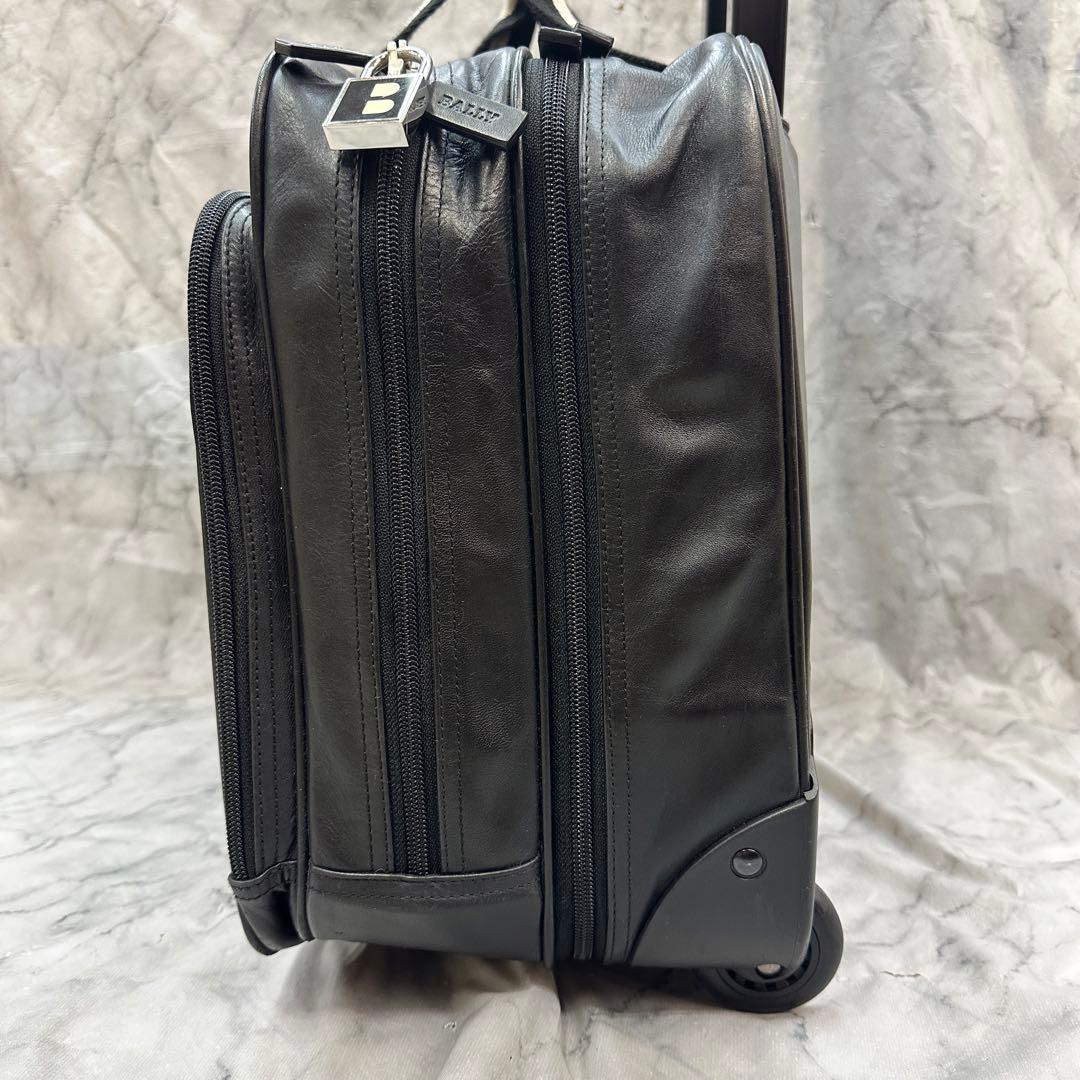 ✨美品✨BALLY レザー 鍵付 キャリーバッグ ケース トレスポ 機内持ち込み