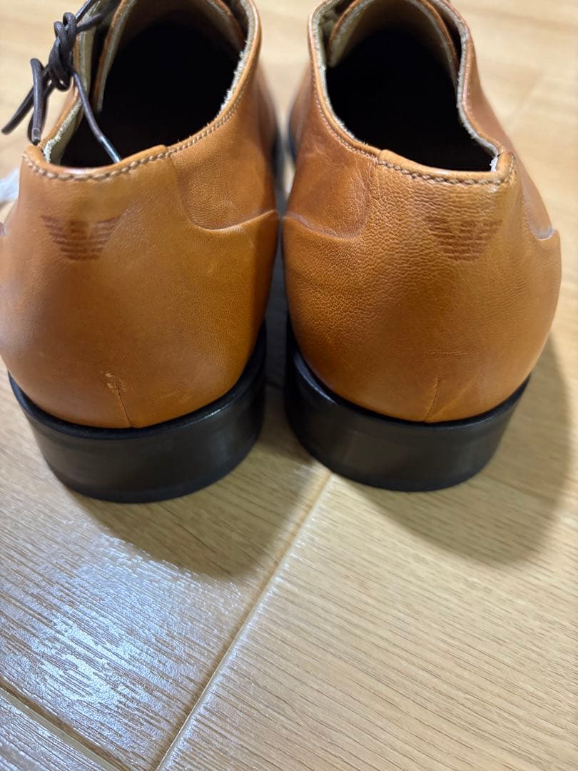 未使用　エンポリオアルマーニ　イタリア製　プレーントゥ　43