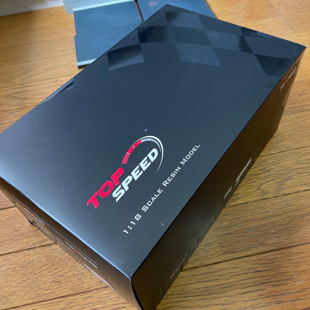 TOP SPEED シルビアS15 ミニカー1/18