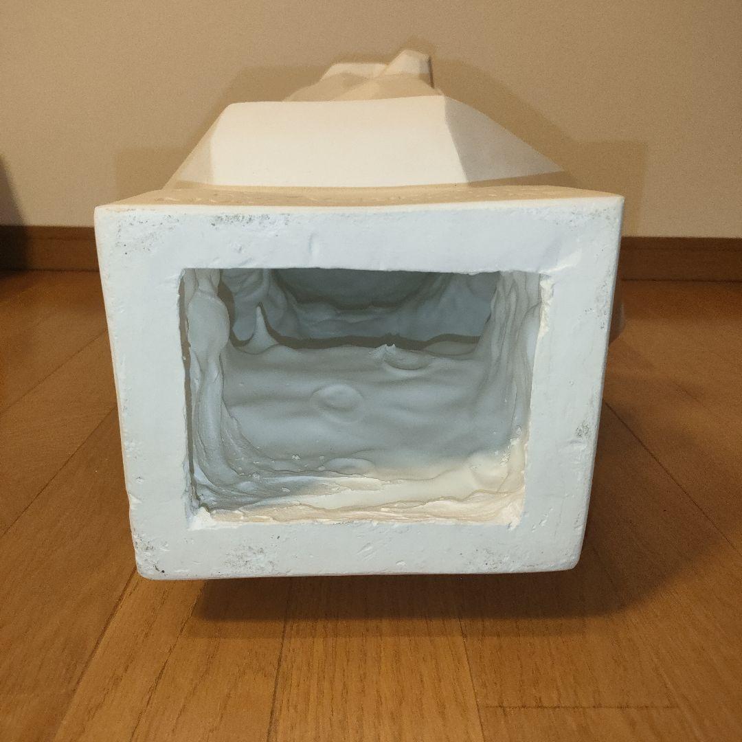 冨士石膏像 石膏像 アグリッパ 面取り 胸像 高さ60cm