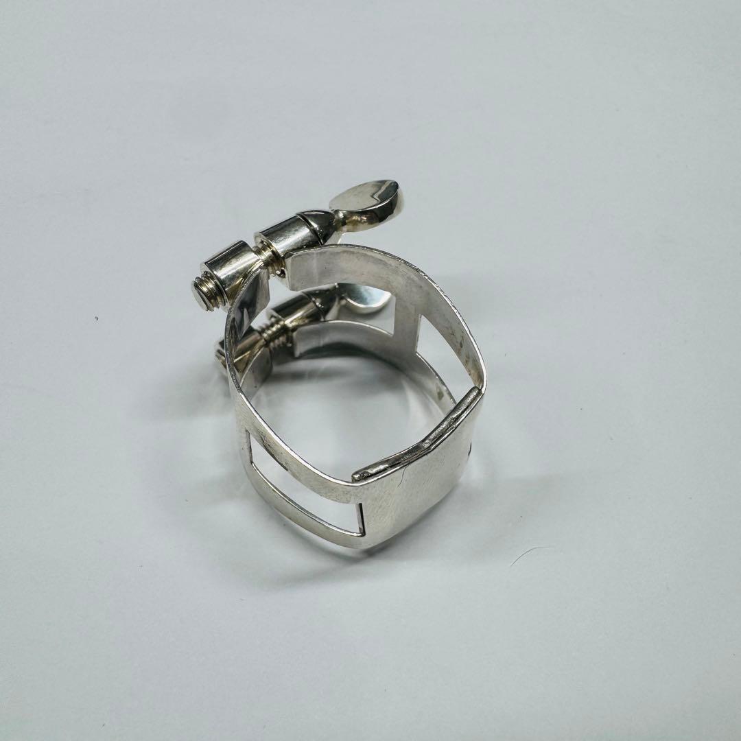 woodstone ソプラノサックス リガチャー 総銀 SS