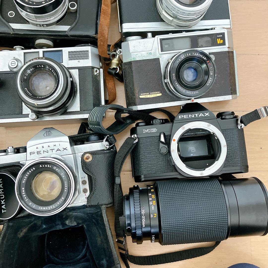 フィルムカメラ　ジャンクまとめ売り　12台　ビンテージ　オールドカメラ
