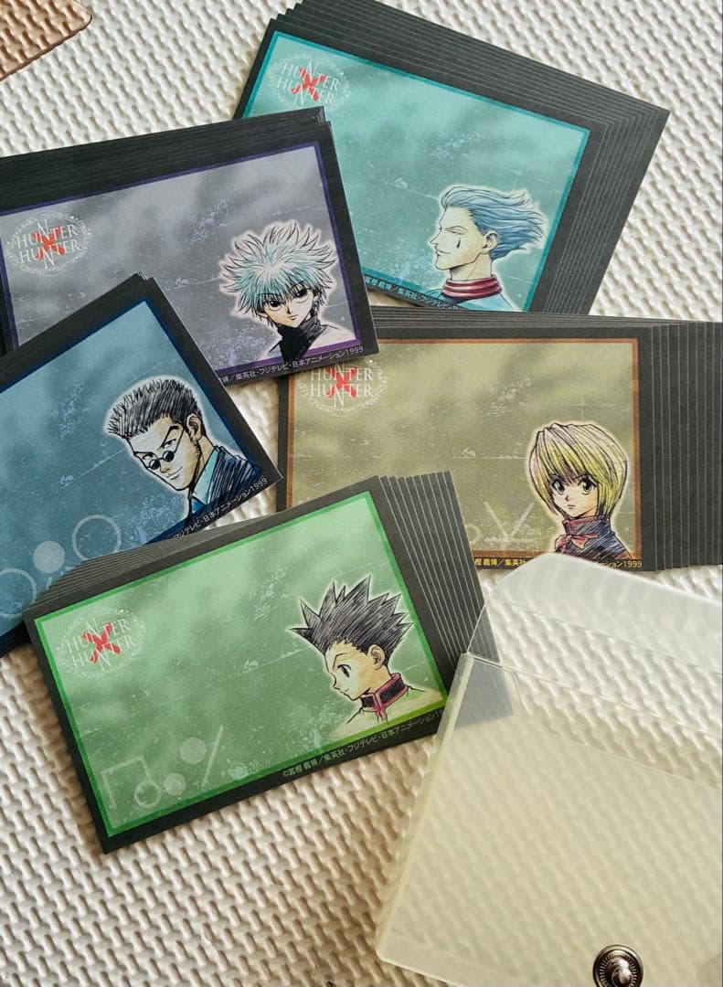 HUNTER HUNTER ミニクリアケース カードメモ50枚入り