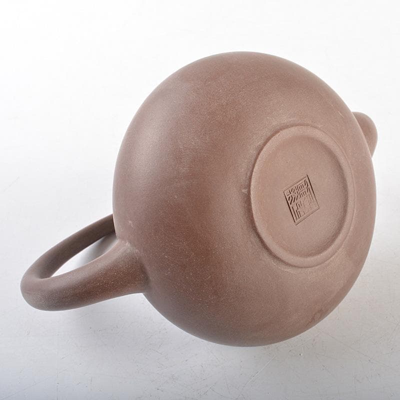 中国　紫砂　朱泥　急須　茶壷　在銘　C　R6282