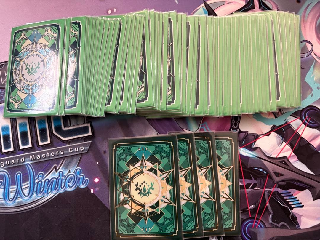 ヴァンガード　ストイケイア　ゾルガ・ネイダール　デッキ　スリーブ付き