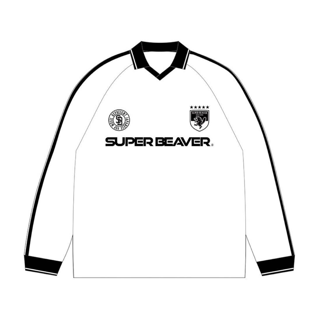 SUPER BEAVER サッカーシャツ　白L