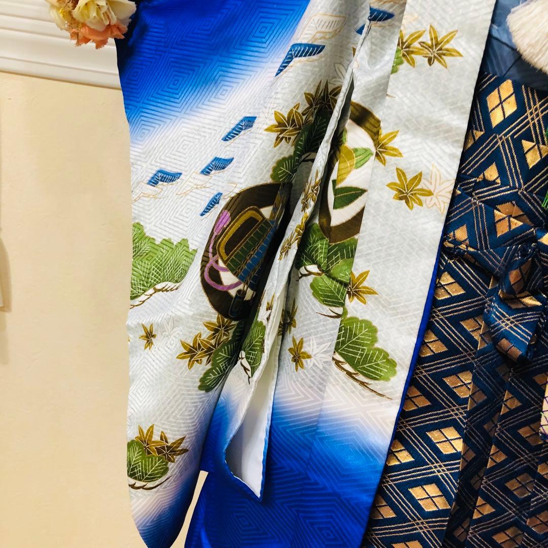 七五三五歳‼️完全️フルセット❤️大谷選手柄兜豪華❤️金彩煌びやか 全部ついてる