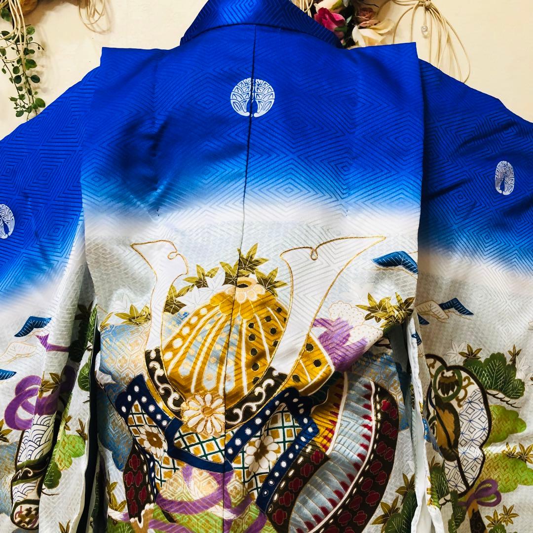 七五三五歳‼️完全️フルセット❤️大谷選手柄兜豪華❤️金彩煌びやか 全部ついてる