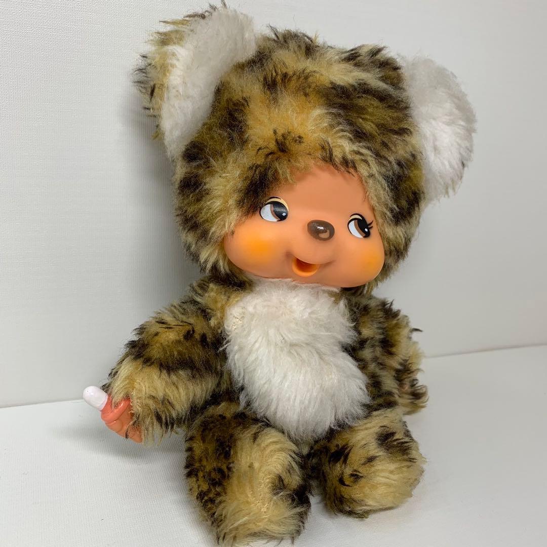 ビンテージ ヒョウ モンチッチ エンドーチェーン monchhichi 577