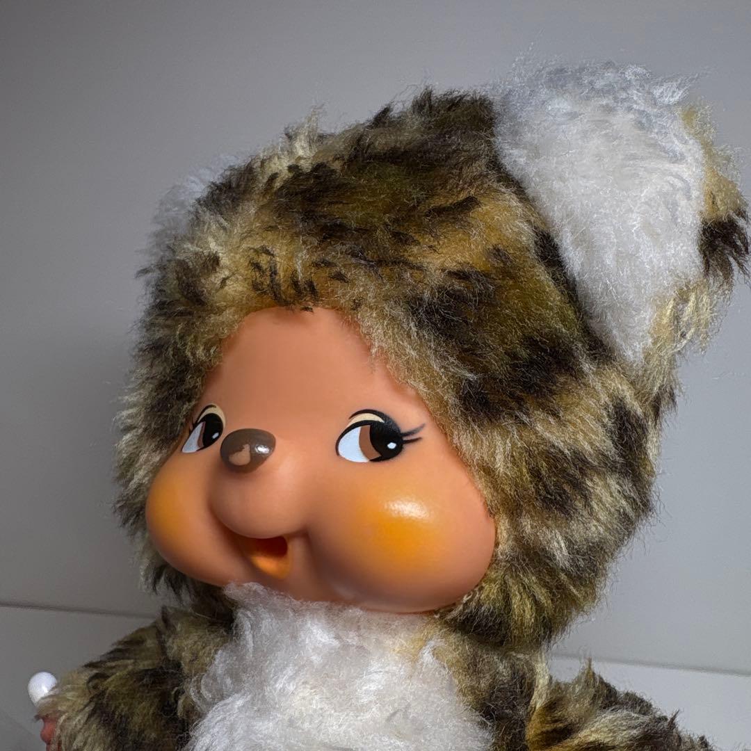 ビンテージ ヒョウ モンチッチ エンドーチェーン monchhichi 577