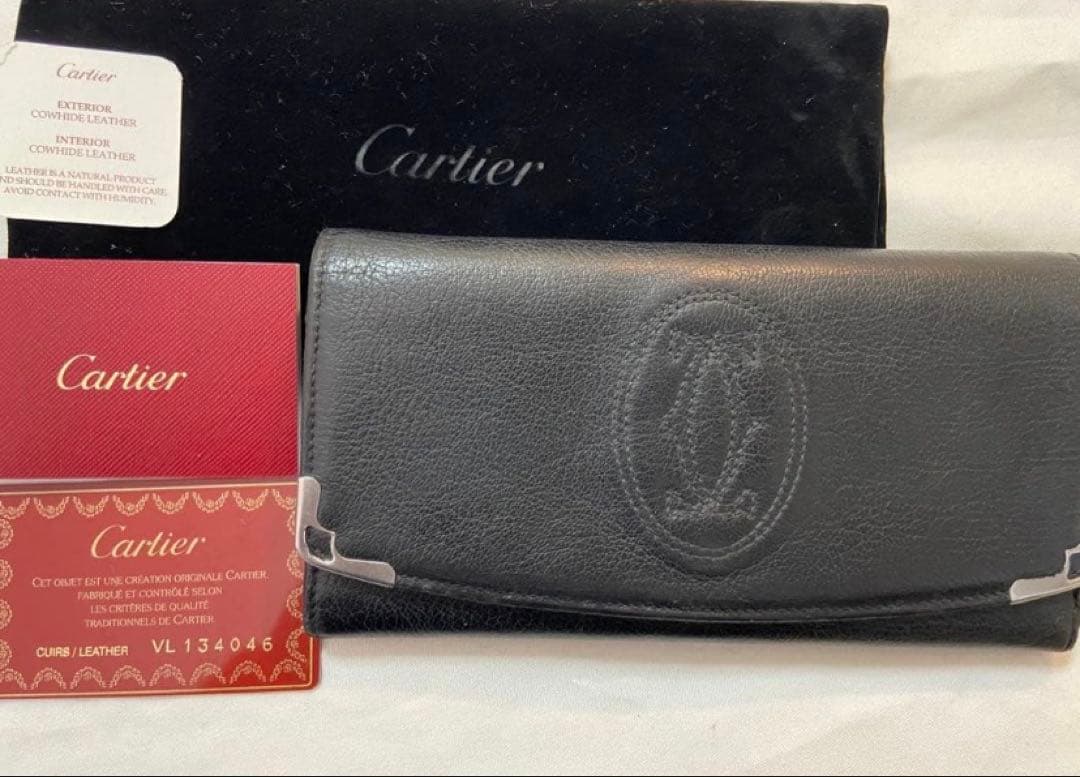 美品⭐︎Cartier カルティエ マルチェロ ドゥ カルティエ 長財布と