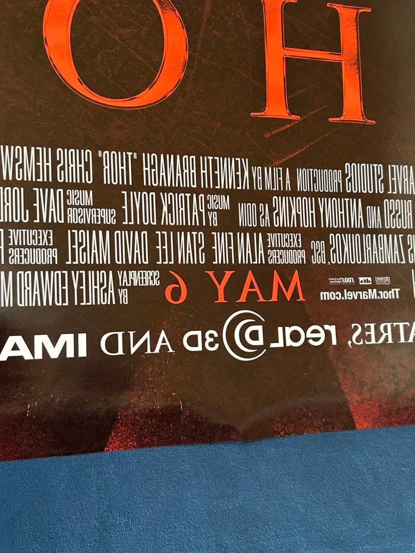 マイティ・ソー　USオリジナル映画ポスター