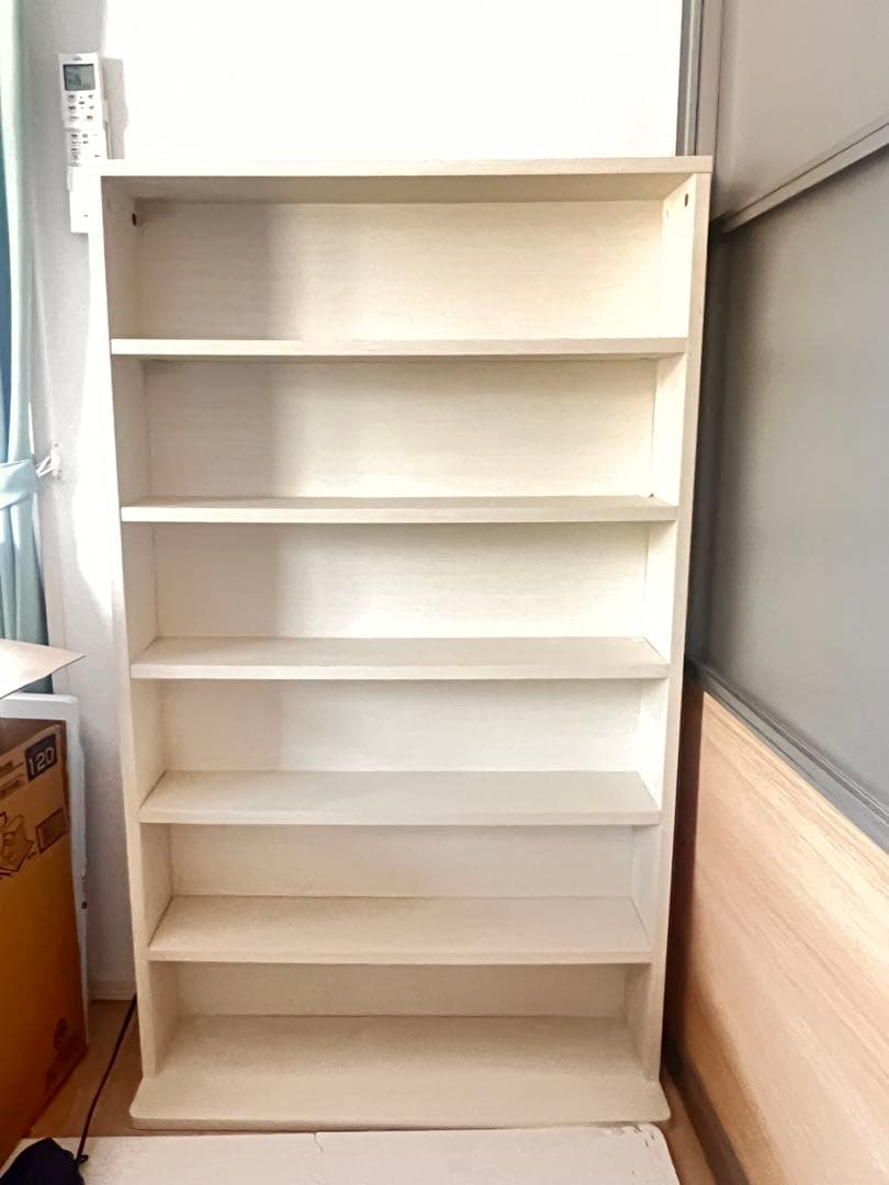 【ニトリ】コミック書棚（BS501 7512 WW）ホワイトウォッシュ