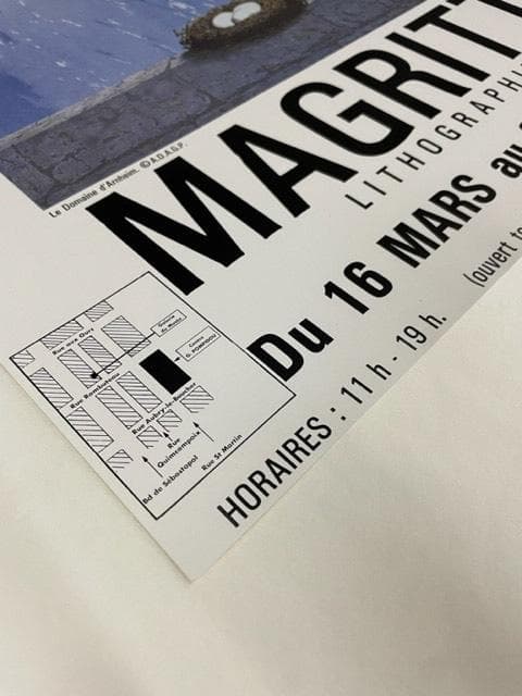 額装済/Galerie Du Muse/ルネ マグリット/ポスター/アート