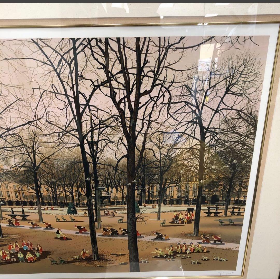 ヒロ ヤマガタ FATHER&SON Ⅱ 父と子2 シルクスクリーン 保証書付