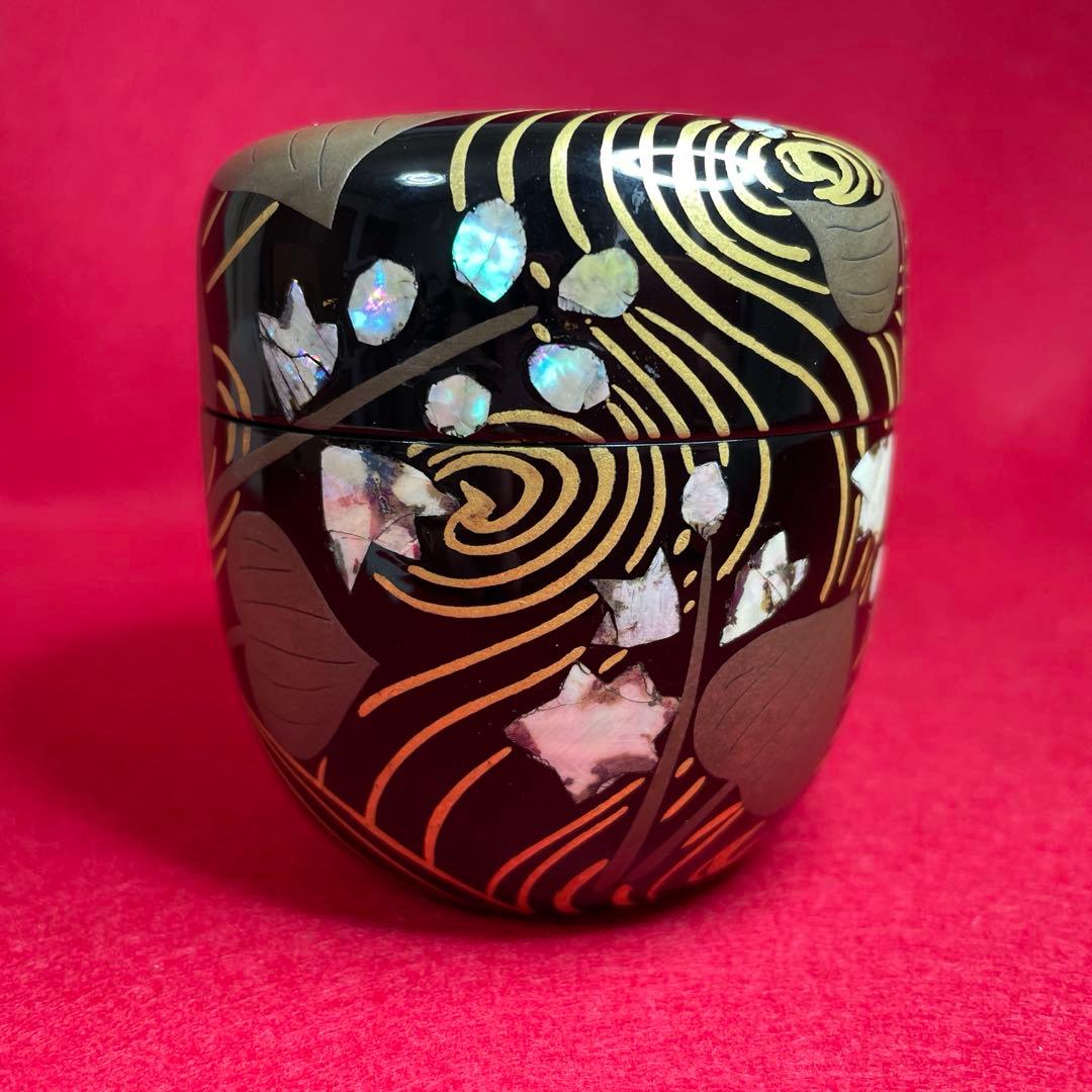 茶道具　棗　仙石