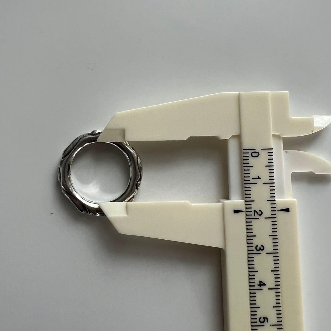 【やまちゃん】Chrome Hearts スクロールバンド リング