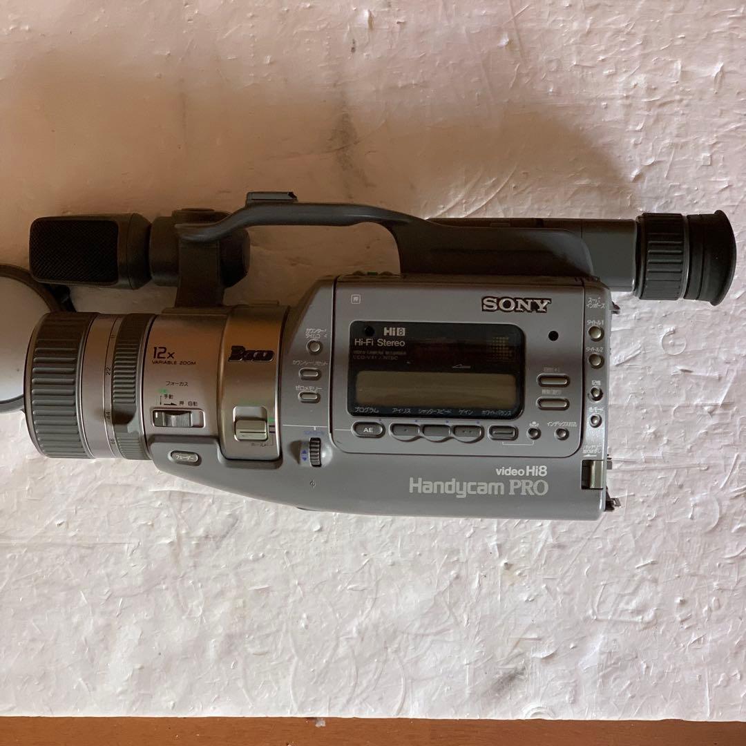 ジャンク ソニー CCD-VX1 Hi8 handyman PRO 壊れています