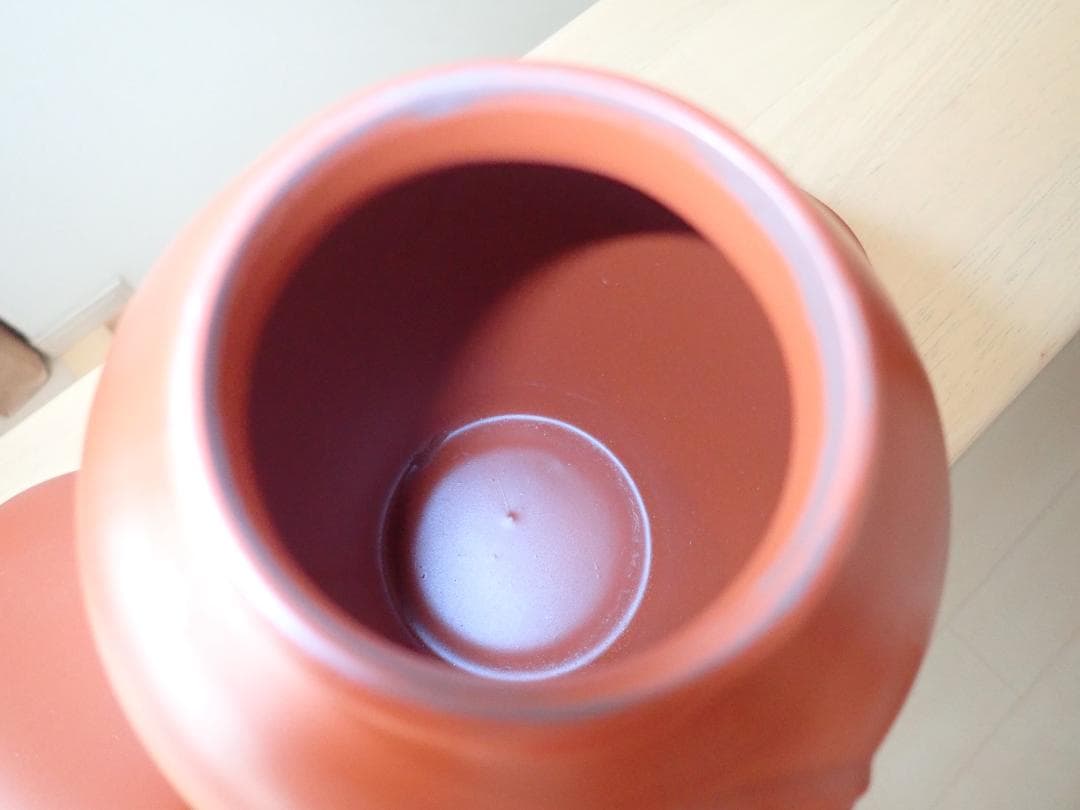 常滑焼　茶殻入れ　湯のみ　急須　伝統の朱泥焼き　１４点セット売り