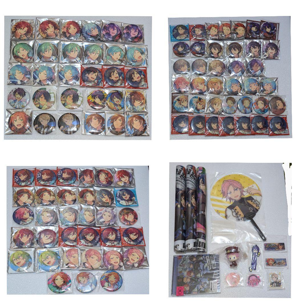 あんスタ まとめ 缶バッジ ぱしゃっつ アルカナカード おまんじゅう アルバム