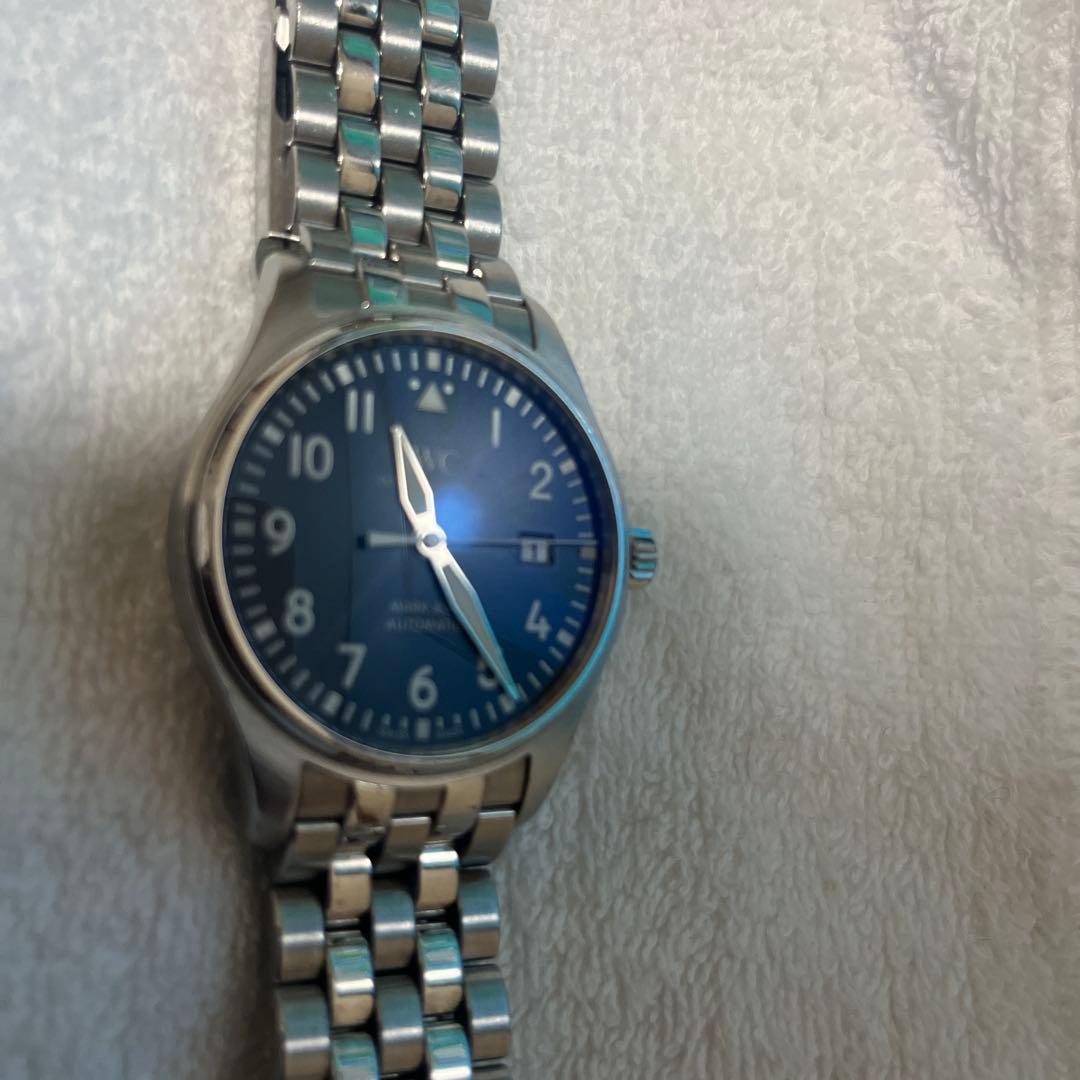 ジ*ク様 IWC 自動巻き 腕時計 黒文字盤 ステンレス　プティプランス