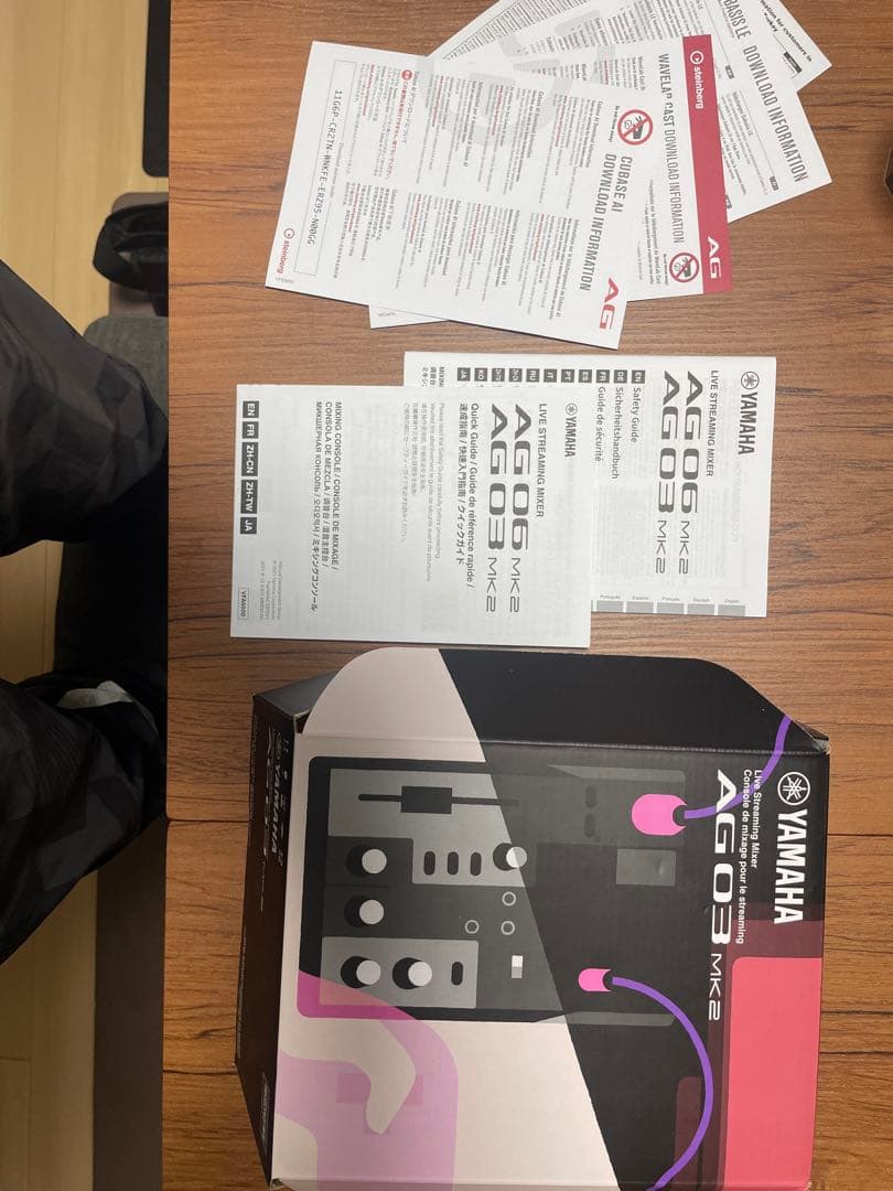 10%オフ中【使用品】YAMAHA AG03Mk2 White【送料込み】