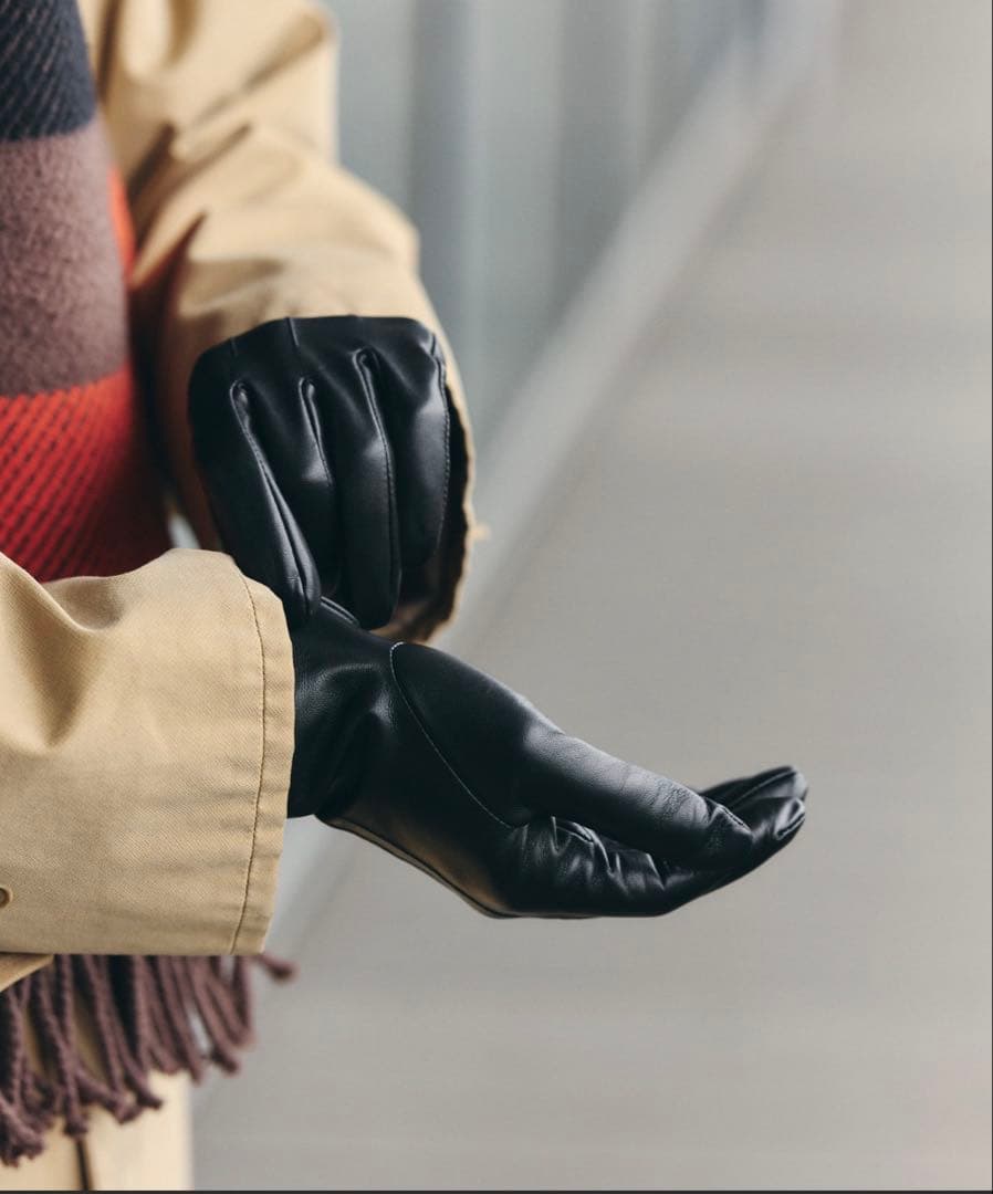 【7.5inch】DENTS / シープレザー アンライニング グローブ