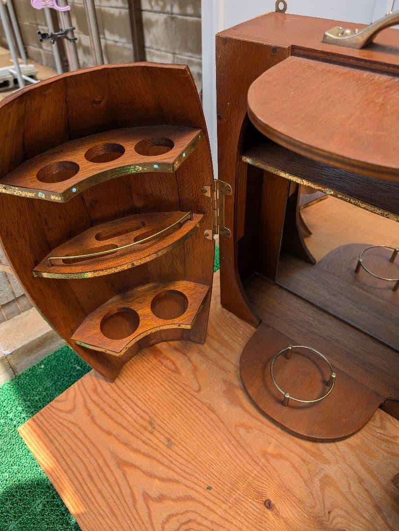 ビンテージワイン樽、キャビネット