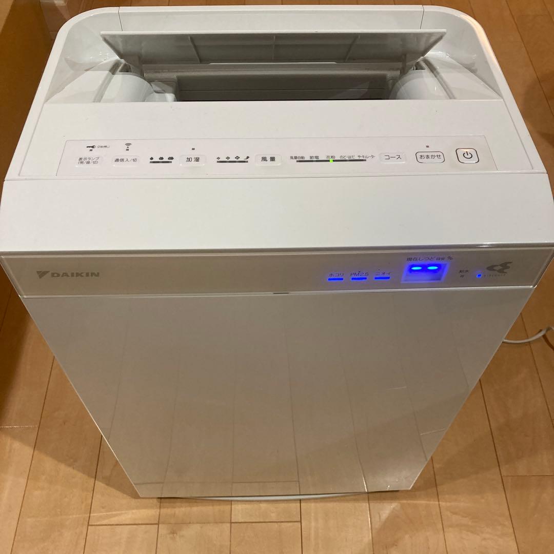 ダイキン　ストリーマ　加湿空気清浄機　MCK70UKS-W