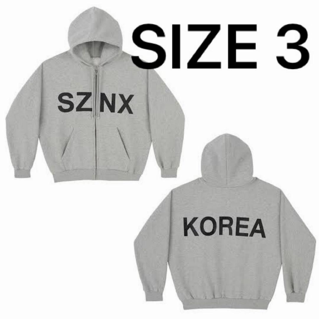 トップス YEEZY SZNX ZIP UP HOODIE