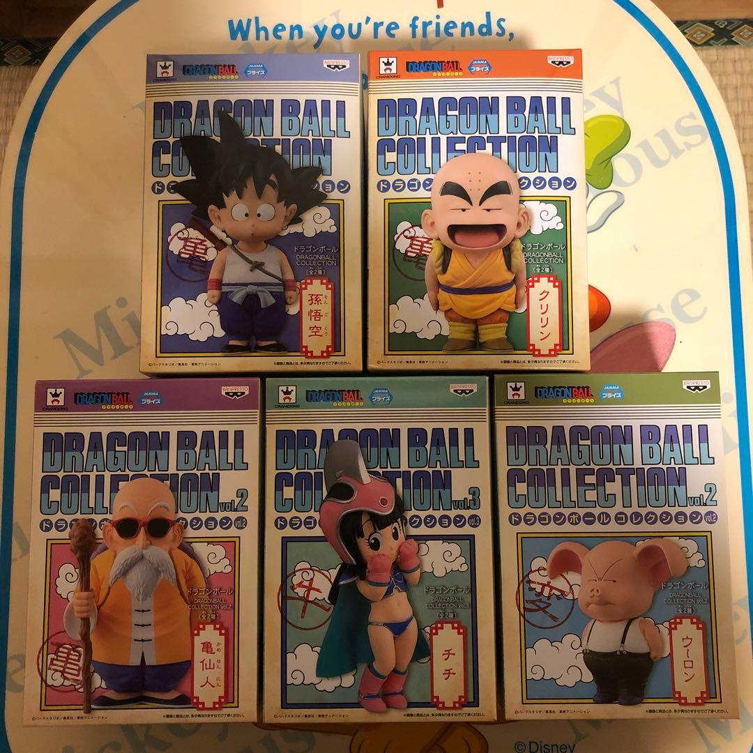 ドラゴンボールコレクション・孫悟空・クリリン・亀仙人・チチ・ウーロン セット売り