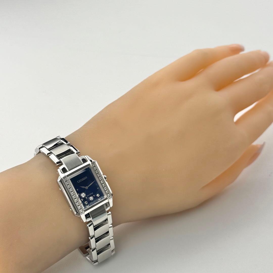 【美品】097 シチズン エル 限定500本 24Pダイヤ EG7061-58L