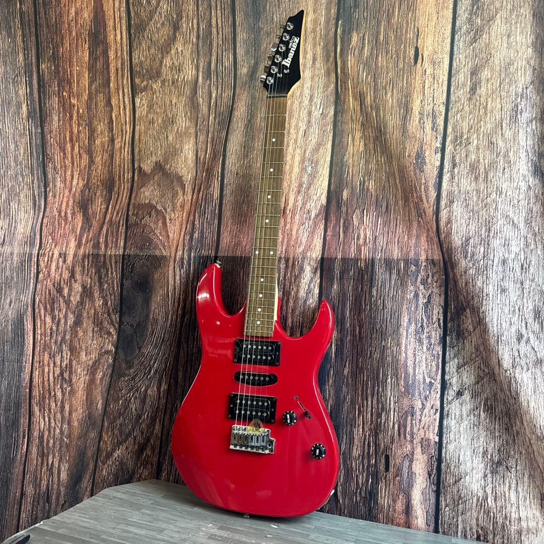 アイバニーズ エレキギター メタリックレッド