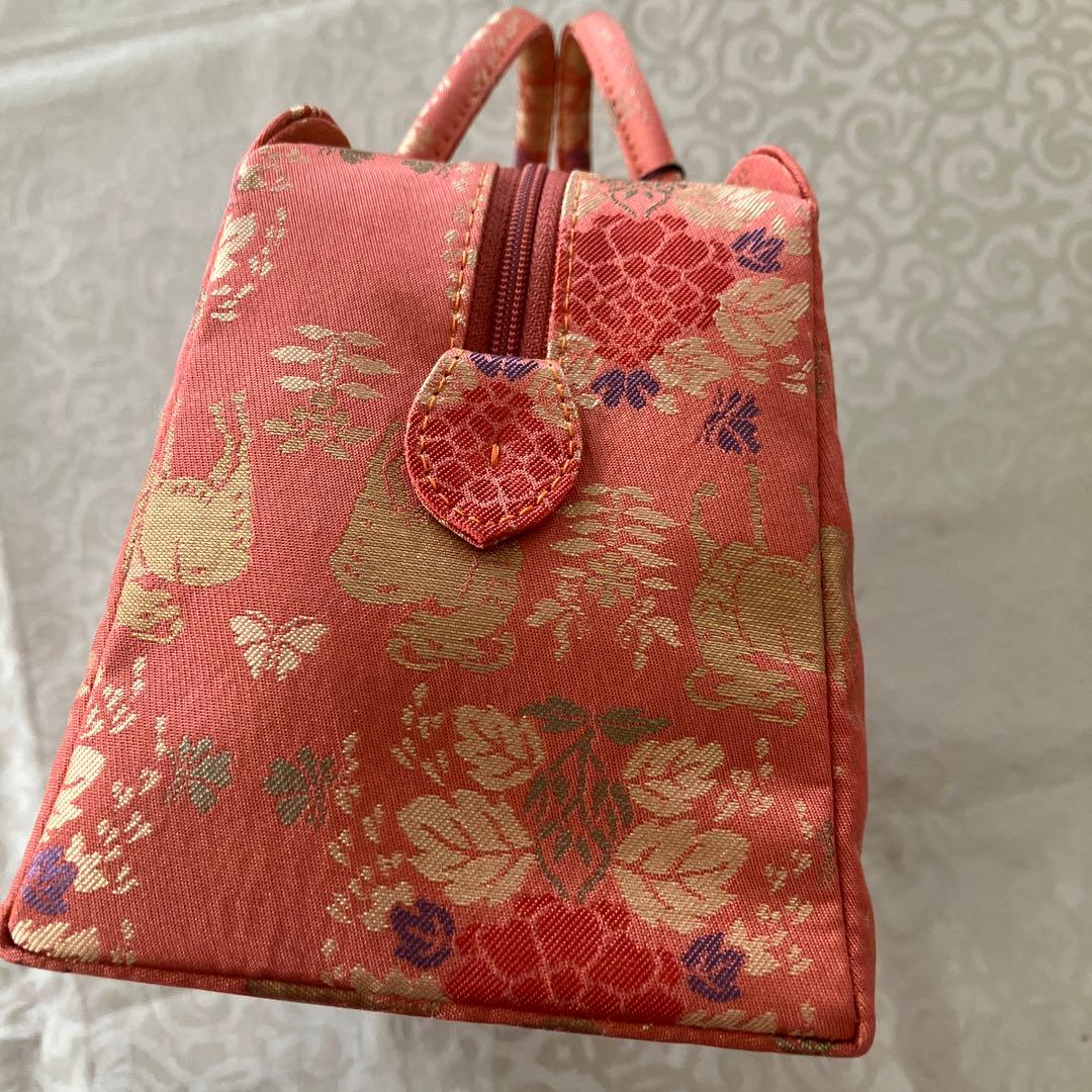 タグ付　新品未使用品【利休バッグ/和装バッグ/お茶席バッグ】　ボストンバッグ