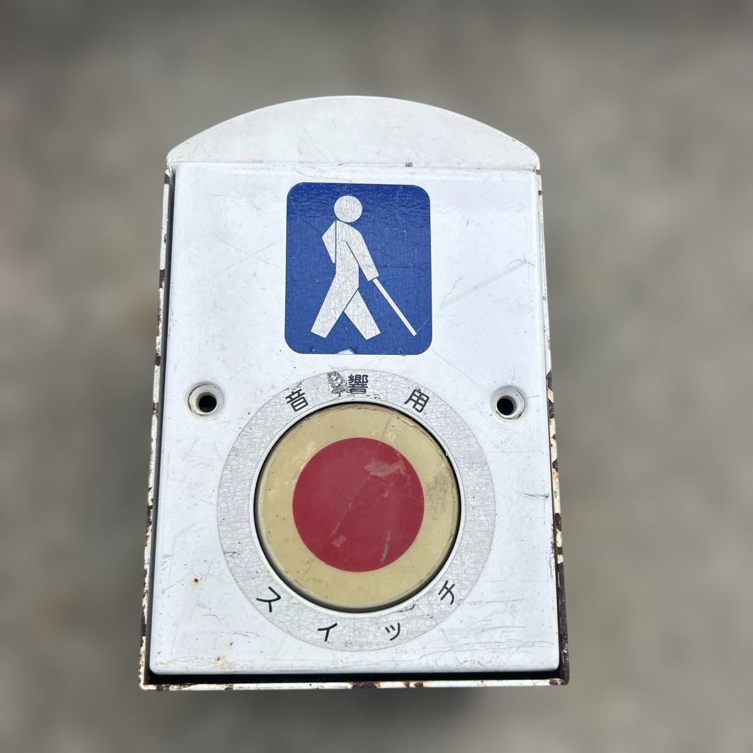 本物‼️ 歩行者用音響信号ボタン