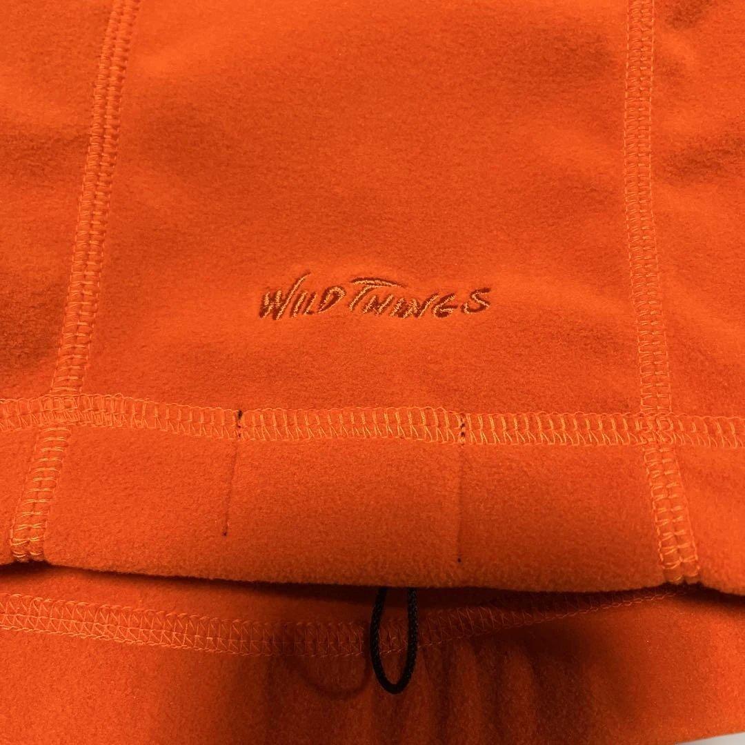 WILD THINGS×BLUE LUG storm hoodie (オレンジ)