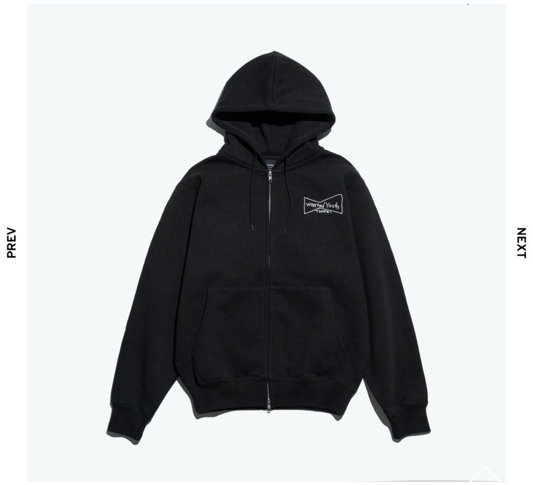 VERDY TAPPEI ZIP HOOD Black 黒　サイズL