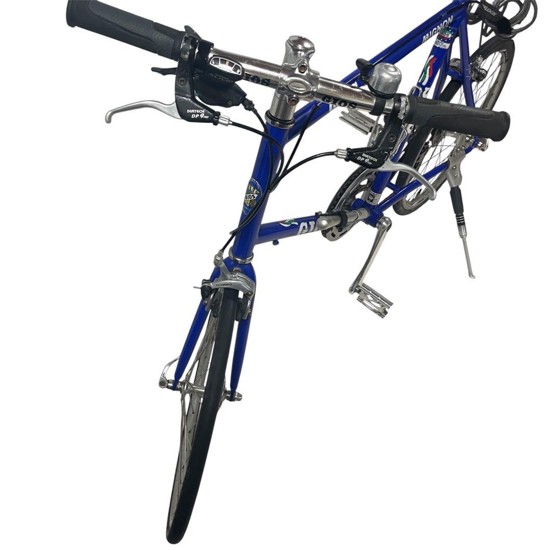 GIOS MIGNON 青 ミニベロ 20インチ 470 ジオス