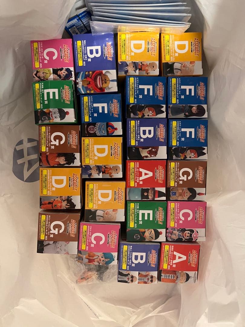 一番くじ ドラゴンボール ASSEMBLE COLLECTION A〜Gセット