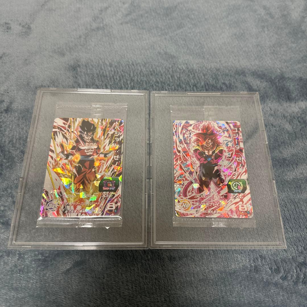 未開封 UM10-SEC5 ゴジータ:ゼノ　UM10-SEC4 ベジット:ゼノ