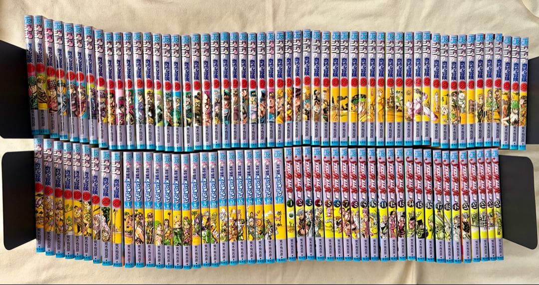 ジョジョの奇妙な冒険 コミック 1〜7部 全巻
