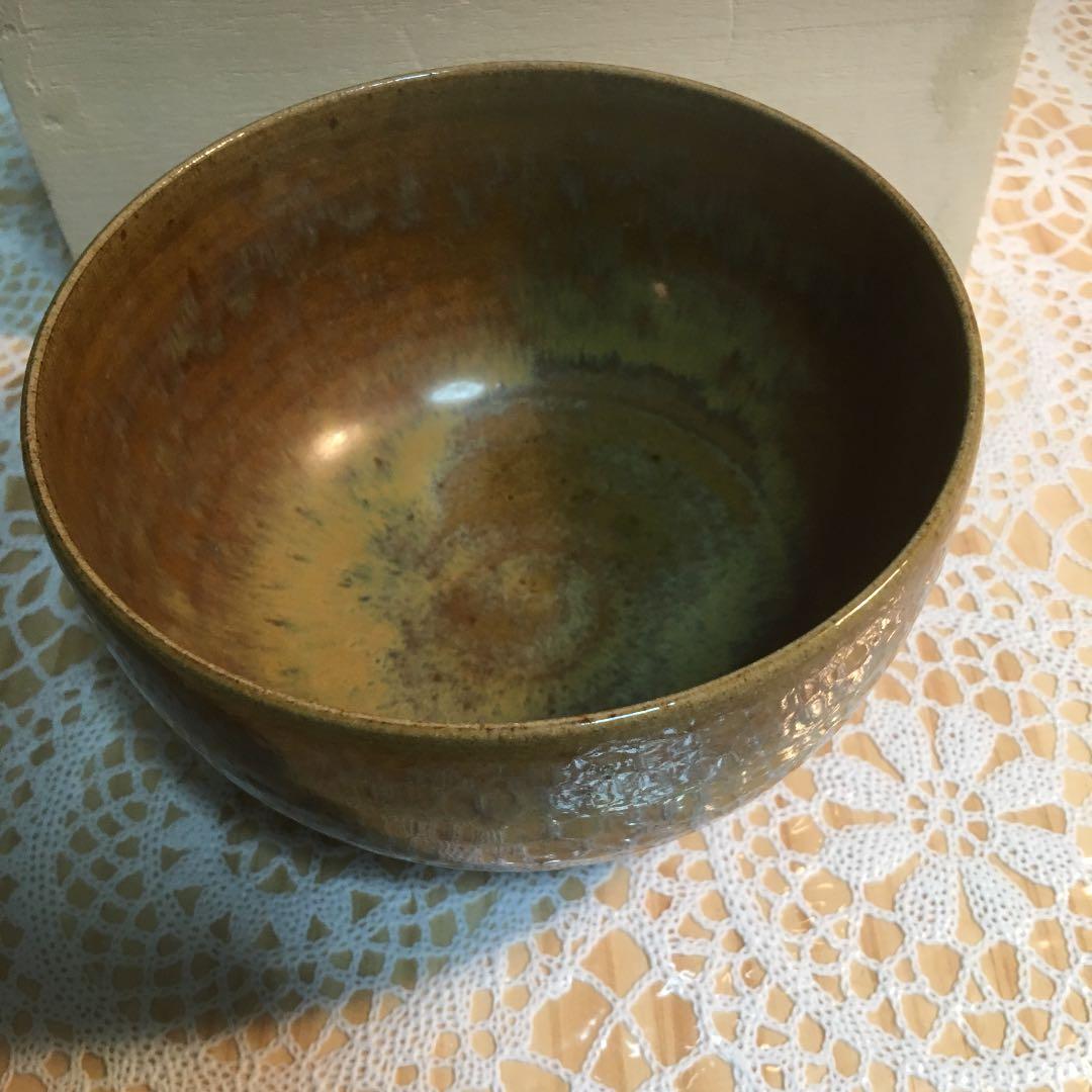 茶道具 茶碗 高取焼 茶碗 高取焼13代  高取 八仙 作 N534